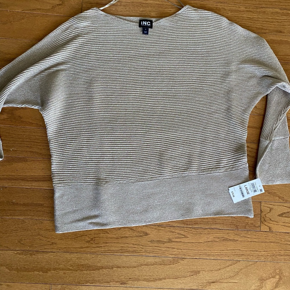 INC International Concepts Women's Beige Sweater